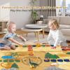 imageDino Fossil Eggs Dinosaur Toys  12 Dinosaur Eggs Dig Excavation Kit w Play Mat for Kids Ages 57 Easter Basket Essentials STEM Toy Christmas Birthday Gift for Boys Girls 3 4 5 6 7 8  813 Years OldMulticolor