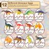 imageDino Fossil Eggs Dinosaur Toys  12 Dinosaur Eggs Dig Excavation Kit w Play Mat for Kids Ages 57 Easter Basket Essentials STEM Toy Christmas Birthday Gift for Boys Girls 3 4 5 6 7 8  813 Years OldMulticolor