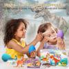 imageDinosaur Eggs Dig Kit Toys  12 Dino Easter Eggs Fossil Eggs Excavation Kit for Kids Easter Party Favor Basket Stuffers STEM Toy Christmas Birthday Gift for Boys Girls Age 3 4 5 6 7 8 9 10  Years Old