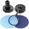 imageJasonwell Drain Caps Hose Adapter Foldable Dog Pool