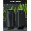 imageJasonwell Magnetic Aquarium Fish Tank Glass Algae Glass Cleaner Scrubber Floating Clean BrushSBlack