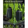 imageJasonwell Magnetic Aquarium Fish Tank Glass Algae Glass Cleaner Scrubber Floating Clean BrushSBlack