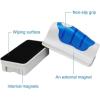 imageJasonwell Magnetic Aquarium Fish Tank Glass Algae Glass Cleaner Scrubber Floating Clean BrushSBlue