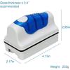 imageJasonwell Magnetic Aquarium Fish Tank Glass Algae Glass Cleaner Scrubber Floating Clean BrushSBlue