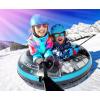 imageJasonwell Snow Tube Inflatable Snow Sled Toboggan Snow Toys for Kids and Adults Heavy Duty 47 Inch Inflatable Snow Tube Winter Outdoor Toys for Kids and Adults