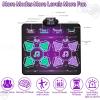 imageKids Dance Mat Toys  2Player Dance Pad Gifts for Girls Boys Toddlers 3 4 5 6 7 8 9  Year Old Electronic Dancing Mat Floor Games Toy with Music Light Christmas Birthday Gift Purple2playerPurple