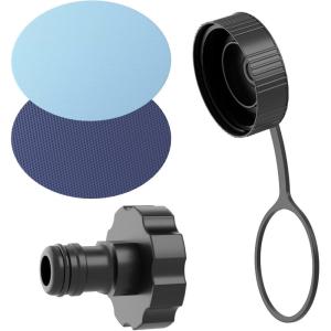 imageJasonwell Drain Caps Hose Adapter Foldable Dog Pool