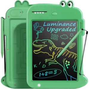 imageJasonwell LCD Writing Tablet Kids  Drawing Pad Doodle Board for Kids Toddlers Drawing Toy Educational Learning Toys Christmas Birthday Gift 2 3 4 5 6 7 8 Year Old Girls Boys DinoampampUnicornGreen