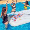 imageJasonwell Beer Pong Pool Float  Inflatable Pool Beer Pong Table Party Pool Games Accessories for Adults 6 Feet Inflatable Pool Lounge Raft Toys with Cooler and 8 Pong Balls