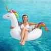 imageJasonwell Giant Inflatable Flamingo Pool Floats Party Float Tube with Fast Valves Summer Beach Swimming Pool Lounge Raft Decorations Toys for Adults ampamp KidsUnicorn  Flamingo