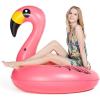 imageJasonwell Giant Inflatable Flamingo Pool Floats Party Float Tube with Fast Valves Summer Beach Swimming Pool Lounge Raft Decorations Toys for Adults ampamp KidsFlamingo