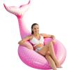 imageJasonwell Giant Inflatable Mermaid Tail Pool Float with Fast Valves Summer Beach Swimming Pool Party Lounge Raft Decorations Toys for Adults Kids GreenPink  L