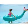 imageJasonwell Giant Inflatable Mermaid Tail Pool Float with Fast Valves Summer Beach Swimming Pool Party Lounge Raft Decorations Toys for Adults Kids GreenGreen XL