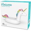 imageJasonwell Giant Inflatable Unicorn Pool Float Floatie Ride On with Fast Valves Large Rideable Blow Up Summer Beach Swimming Pool Party Lounge Raft Decorations Toys Kids AdultsXL Rainbow w stars