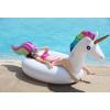 imageJasonwell Giant Inflatable Unicorn Pool Float Floatie Ride On with Fast Valves Large Rideable Blow Up Summer Beach Swimming Pool Party Lounge Raft Decorations Toys Kids Adults3XL Rainbow