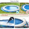 imageJasonwell Inflatable Kids Kiddie Pool  Wading Pool for Toddler Durable Swimming Pool Family Above Ground Pool Summer Outside Round Pools for Children Adults Garden Backyard 807Wx185H807Wx185H