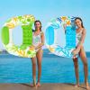 imageJasonwell Inflatable Pool Float Chair  2 Pack Pool Floaties Chair Floats Loungers for Swimming Pools Floating Lounger with Cup Holders Toy Party Floaties for Adults LXLarge