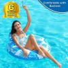 imageJasonwell Inflatable Pool Float Chair  Floating Chair Lounge for Swimming Pool Party Lounger Water Chair Floats Pool Toy Party Floaties Toys Lake Float for Kids and Adults