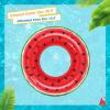 imageJasonwell Inflatable Pool Floats Kids  3 Pack Floaties Pool Tubes Swim Rings Fruit Water Floaty Watermelon Kiwi Orange Inflatable Pool Toys Float for Swimming Pool Party Lake Beach Kids Adults4 PACK for Kids