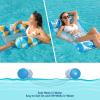 imageJasonwell Inflatable Pool Hammock Float  2 Pack Water Hammock Pool Floaties MultiPurpose Saddle Lounge Chair Drifter 4in1 Lake Beach Floating Loungers Swimming Pool Floats Rafts Toys for Adults XL