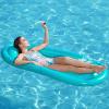 imageJasonwell Inflatable Pool Lounger Float  Pool Float Stable Relaxing Water Hammock Floatie for Swimming Pool Tanning Lounge Floating Pool Party Toy for Adults Kids Blue w MeshPool Float w Mesh