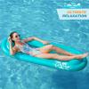 imageJasonwell Inflatable Pool Lounger Float  Pool Float Stable Relaxing Water Hammock Floatie for Swimming Pool Tanning Lounge Floating Pool Party Toy for Adults Kids Blue w MeshPool Float w Mesh