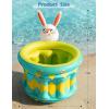 imageJasonwell Inflatable Pool Party Cooler  Rainbow Cloud Drink Holder Luau Hawaiian Tropical Beach Themed Birthday Easter Party Decorations Favors Supplies Decor Blow Up Drink Cooler Outdoor Kids AdultsBunny