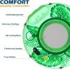 imageJasonwell Inflatable River Tube Float  Heavy Duty River Float Pool Floats Lake Premium Water Tubes for Floating Recreational River Raft Lounge Floaties with 2 Cup Holders for AdultGreen