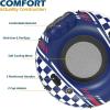 imageJasonwell Inflatable River Tube Float  Heavy Duty River Float Pool Floats Lake Premium Water Tubes for Floating Recreational River Raft Lounge Floaties with 2 Cup Holders for AdultDarkblue