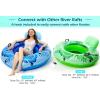 imageJasonwell Inflatable River Tube Float  Heavy Duty River Float Pool Floats Lake Premium Water Tubes for Floating Recreational River Raft Lounge Floaties with 2 Cup Holders for AdultGreen