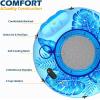 imageJasonwell Inflatable River Tube Float  Heavy Duty River Float Pool Floats Lake Premium Water Tubes for Floating Recreational River Raft Lounge Floaties with 2 Cup Holders for AdultBlue