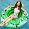 imageJasonwell Inflatable River Tube Float  Heavy Duty River Float Pool Floats Lake Premium Water Tubes for Floating Recreational River Raft Lounge Floaties with 2 Cup Holders for AdultGreen