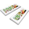 imageJasonwell Inflatable Serving Bars Ice Buffet Salad Serving Trays Food Drink Holder Cooler Containers Indoor Outdoor BBQ Picnic Pool Party Supplies Luau Cooler w Drain Plug2 PCS