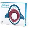 imageJasonwell Inflatable Shark Pool Float Shark Floaties Water Fun Summer Beach Swimming Pool Tube Inflatables Ride on Pool Party Raft Lounge Toys for Kids ampamp Adults