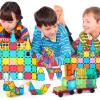 imageJasonwell Magnetic Tiles Building Blocks Set for Boys Girls Preschool Educational Magnet Construction Kit Stacking STEM Toys Christmas Birthday Gifts for Kids Toddlers 3 4 5 6 7 8 9 10  Year Old108PCS Set