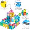 imageJasonwell Magnetic Tiles Building Blocks Set for Boys Girls Preschool Educational Magnet Construction Kit Stacking STEM Toys Christmas Birthday Gifts for Kids Toddlers 3 4 5 6 7 8 9 10  Year Old110PCS Set