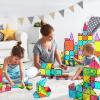 imageJasonwell Magnetic Tiles Building Blocks Set for Boys Girls Preschool Educational Magnet Construction Kit Stacking STEM Toys Christmas Birthday Gifts for Kids Toddlers 3 4 5 6 7 8 9 10  Year Old108PCS Set