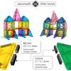 imageJasonwell Magnetic Tiles Kids Magnetic Blocks Building Sets 3D Magnet Tile Building Blocks Toy Construction Educational STEM Toys Gifts for Toddlers Boys Girls 3 4 5 6 7 8 9 10  Year Old110PCS Set