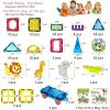 imageJasonwell Magnetic Tiles Kids Magnetic Blocks Building Sets 3D Magnet Tile Building Blocks Toy Construction Educational STEM Toys Gifts for Toddlers Boys Girls 3 4 5 6 7 8 9 10  Year Old110PCS Set