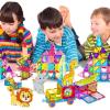 imageJasonwell Magnetic Tiles Kids Magnetic Blocks Building Sets 3D Magnet Tile Building Blocks Toy Construction Educational STEM Toys Gifts for Toddlers Boys Girls 3 4 5 6 7 8 9 10  Year Old110PCS Set