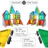 imageJasonwell Magnetic Tiles Kids Magnetic Blocks Building Sets 3D Magnet Tile Building Blocks Toy Construction Educational STEM Toys Gifts for Toddlers Boys Girls 3 4 5 6 7 8 9 10  Year Old60PCS Set
