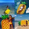 imageJasonwell Pineapple Pool Float Raft Summer Beach Swimming Large Pool Floatie Inflatable Lounge Lounger Party Water Toys Raft for Adults 76quot