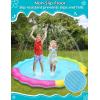 imageJasonwell Splash Pad Sprinkler Play Mat for Kids Outdoor Water Toys Inflatable for Baby Toddler Boys Girls Children Age 18 Months Outside Backyard Dog PoolNonslip 67