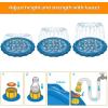 imageJasonwell Splash Pad Sprinkler Play Mat for Kids Outdoor Water Toys Inflatable for Baby Toddler Boys Girls Children Age 18 Months Outside Backyard Dog PoolAlphabet 60