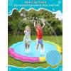 imageJasonwell Splash Pad Sprinkler Play Mat for Kids Outdoor Water Toys Inflatable for Baby Toddler Boys Girls Children Age 18 Months Outside Backyard Dog PoolNonslip 87
