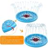 imageJasonwell Splash Pad Sprinkler Play Mat for Kids Outdoor Water Toys Inflatable for Baby Toddler Boys Girls Children Age 18 Months Outside Backyard Dog PoolShark 68