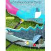 imageKids Dog Splash Pad Sprinkler  Jasonwell Non Slip Dog Sprinkler Pad Splash Pool Puppy Dogs Pool Summer Outdoor Water Toys Backyard Durable Splash Pad for Toddlers Kids Small Medium Large Dogs PetBlueRosered  97