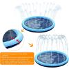 imageKids Dog Splash Pad Sprinkler  Jasonwell Non Slip Dog Sprinkler Pad Splash Pool Puppy Dogs Pool Summer Outdoor Water Toys Backyard Durable Splash Pad for Toddlers Kids Small Medium Large Dogs PetBlue  97