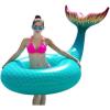 imageJasonwell Giant Inflatable Mermaid Tail Pool Float with Fast Valves Summer Beach Swimming Pool Party Lounge Raft Decorations Toys for Adults Kids GreenGreen XL