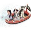 imageJasonwell Inflatable Kiddie Pool Sprinkler  Splash Pad for Kids Toddler Pool Outside Children Ball Pit Pirate Ship Baby Pool Swimming Wading Pool Summer Outdoor Water Toys for Boys Girls DogsPirate Ship
